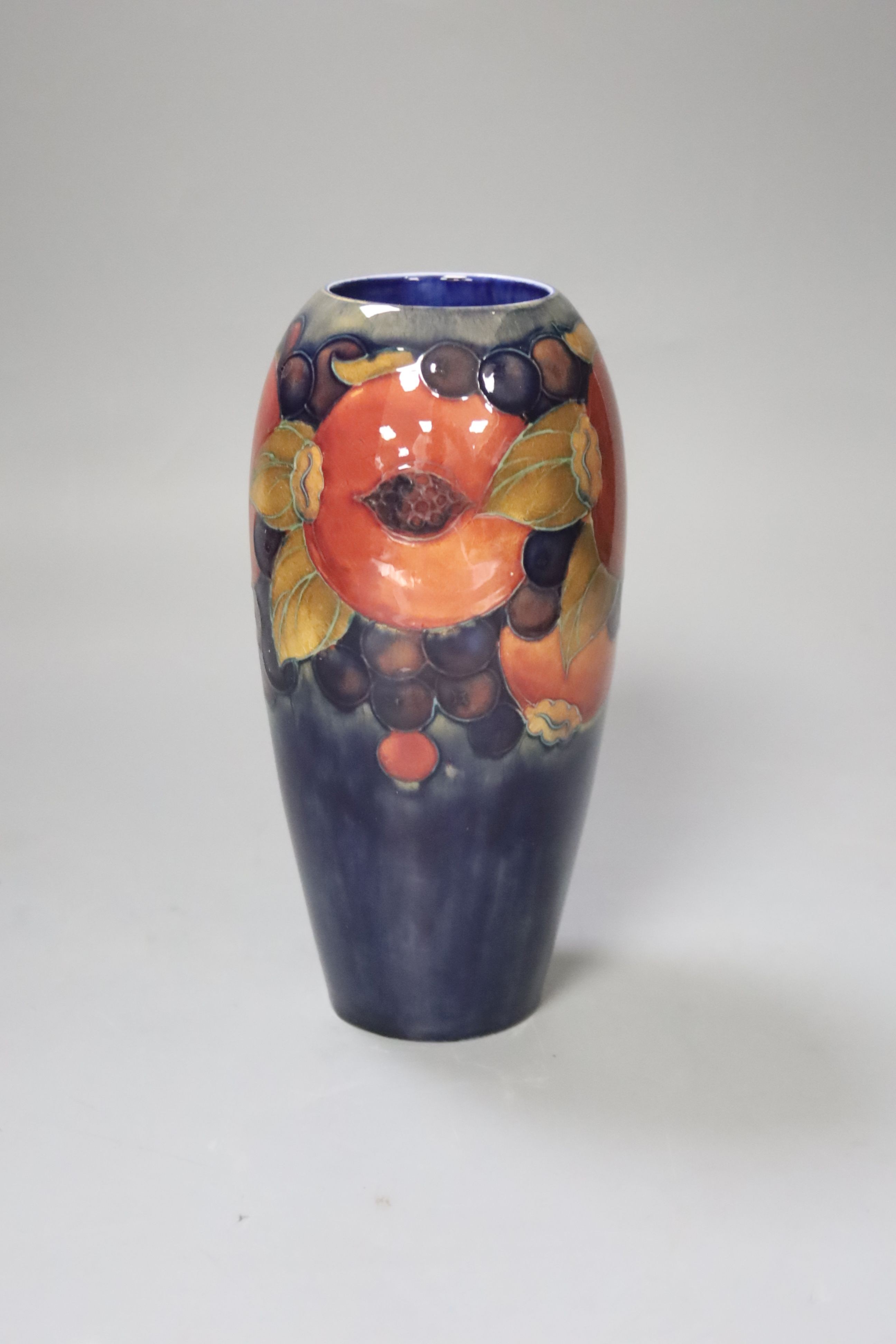 A Moorcroft Pomegranate vase 18cm